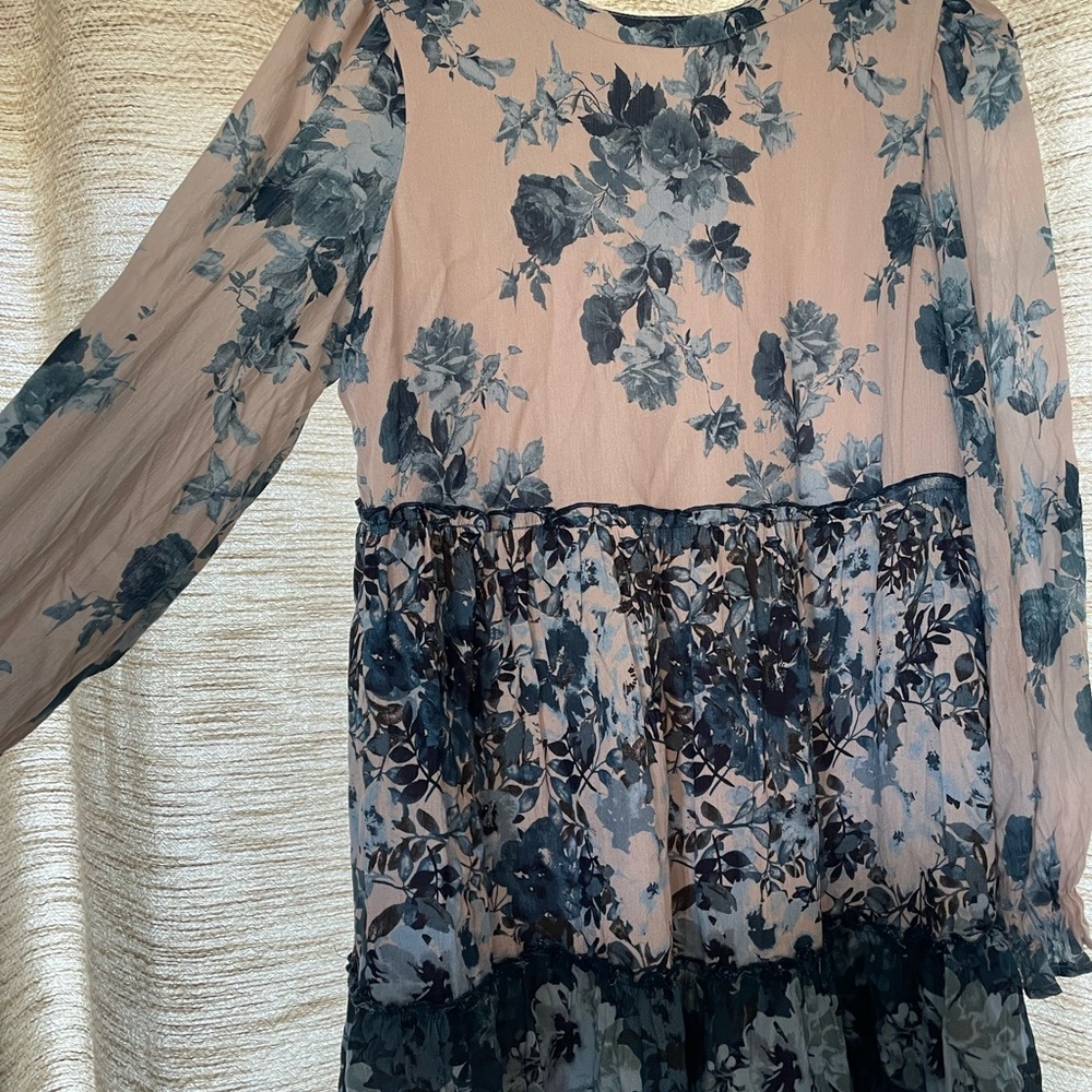 Floral Long Sleeve Dress